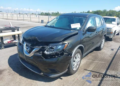 2016 Nissan Rogue S z USA, uszkodzony, nr VIN KNMAT2MT3GP710197
